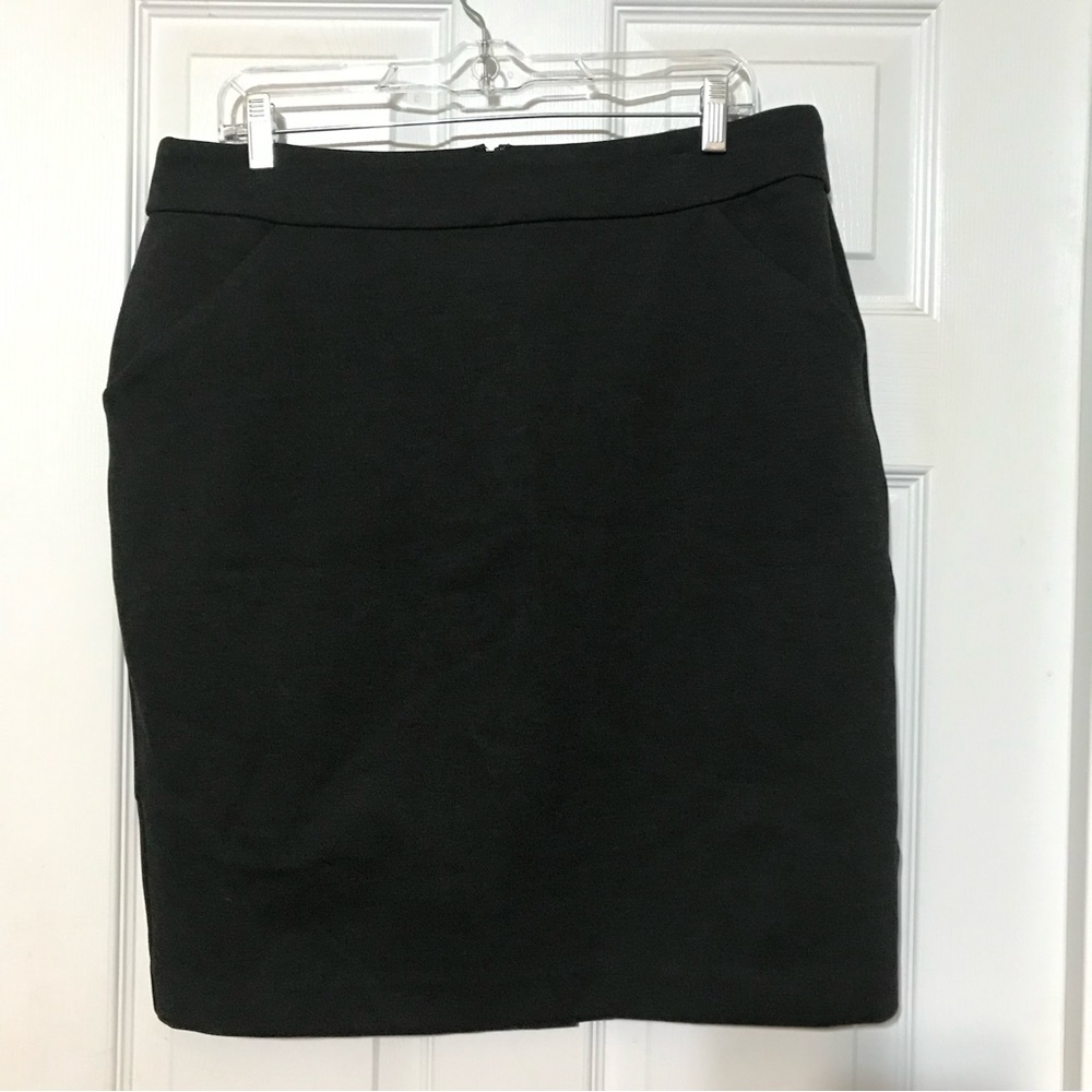 J Crew Heather Gray Pencil Skirt